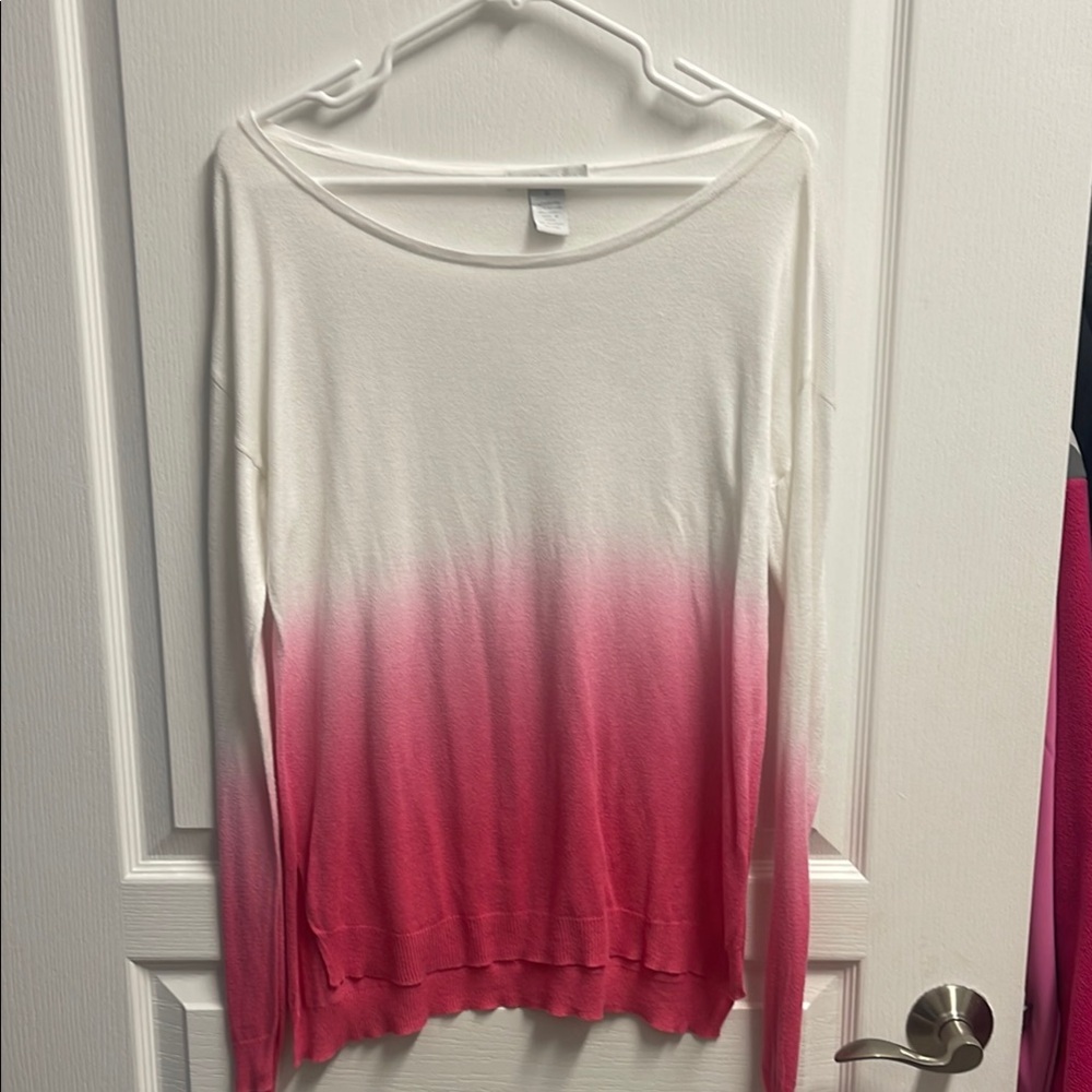 Women's Pink Ombre Top